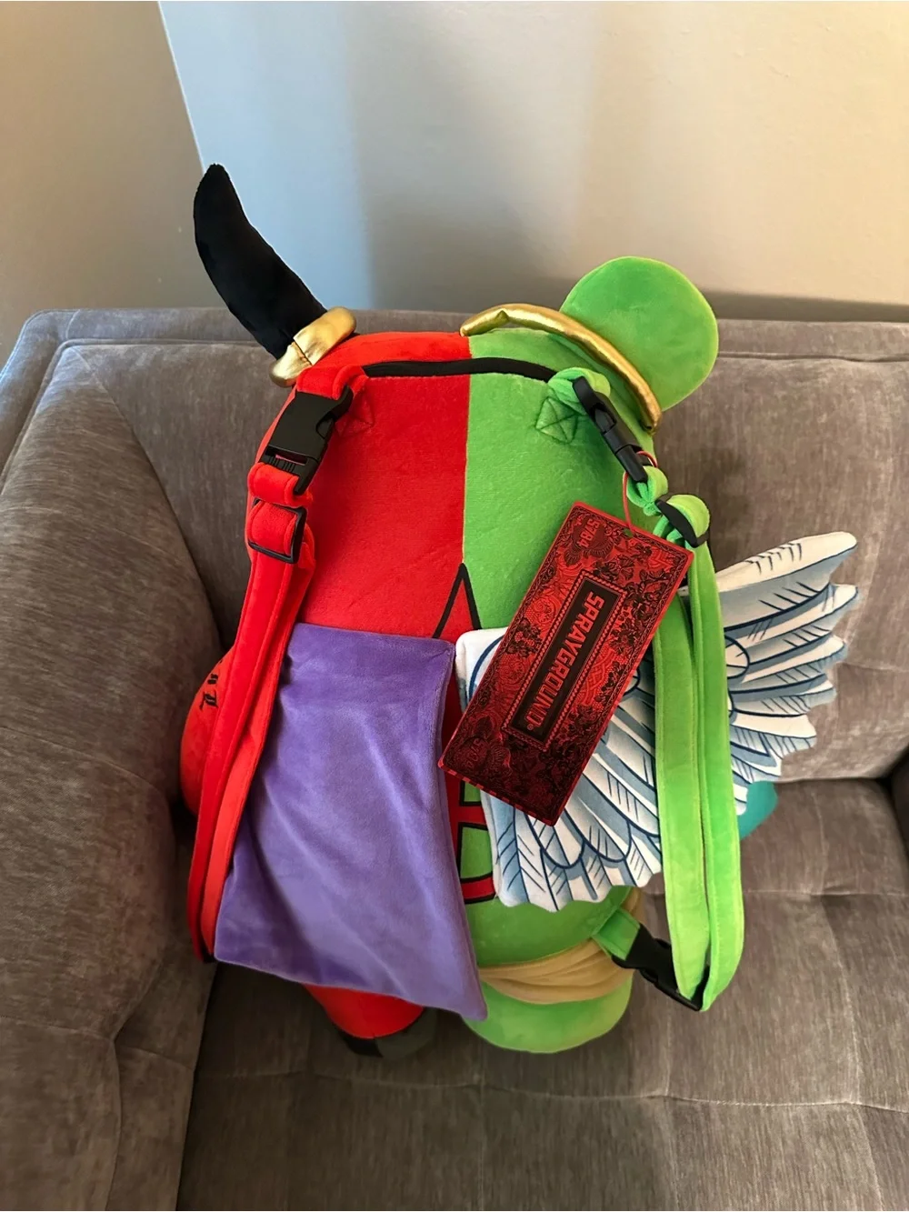 Sprayground Halo Diablo Money Bear Backpack